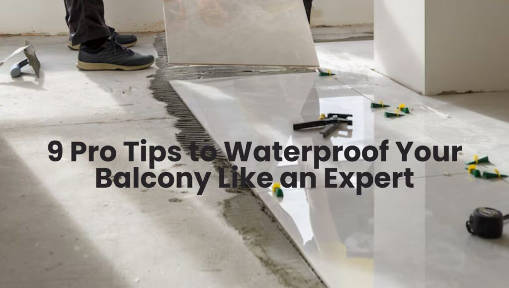 Tips to Waterproof a Balcony Like a Pro Before Tiling