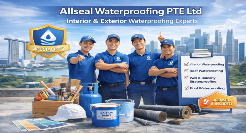 Allseal Interior & Exterior Painting Service in Singapore