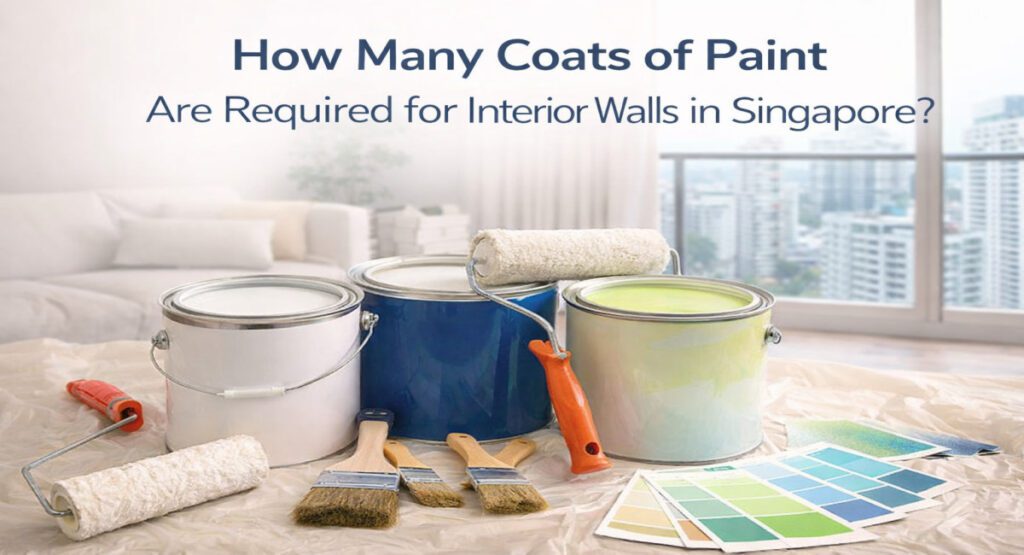 How Many Coats of Paint Are Needed for Interior Walls in Singapore?