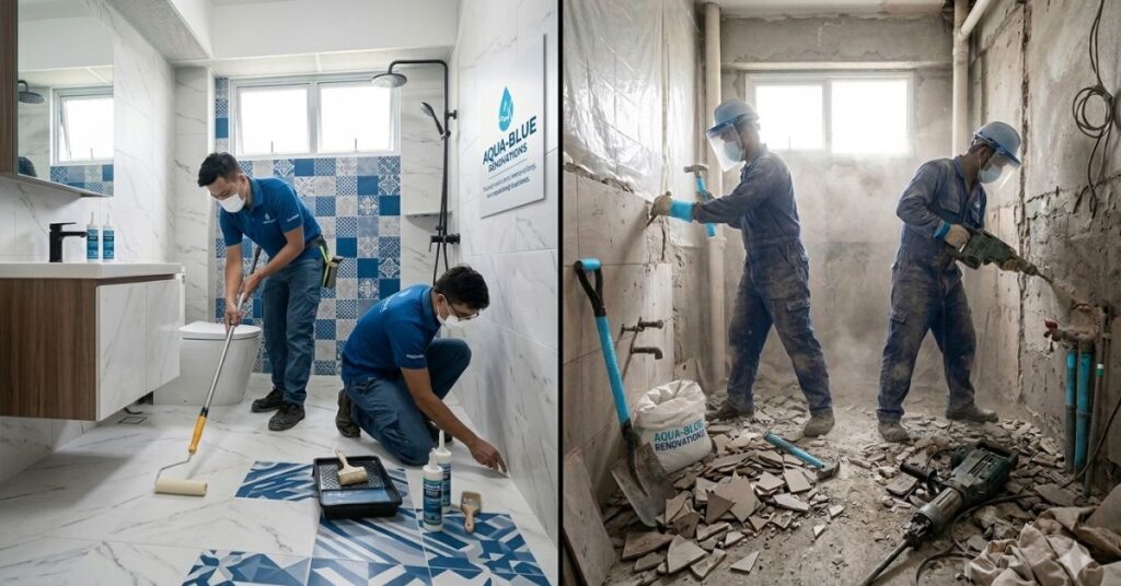 No-Hacking Waterproofing vs Traditional Hacking Which is Right for Your Singapore Home